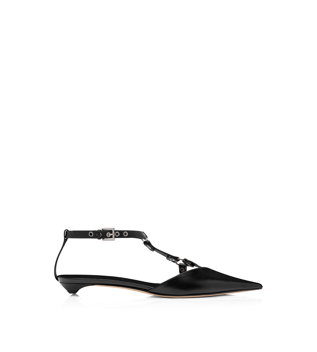Tom Ford Shiny Leather Bound Ballerina