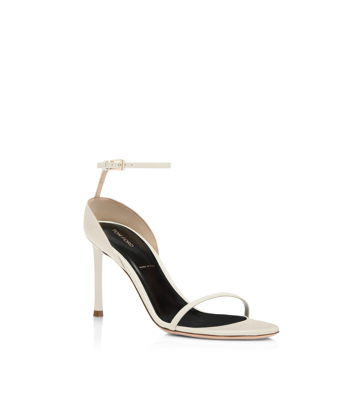 Tom Ford Patent Leather Vertigo Ankle Strap Sandal