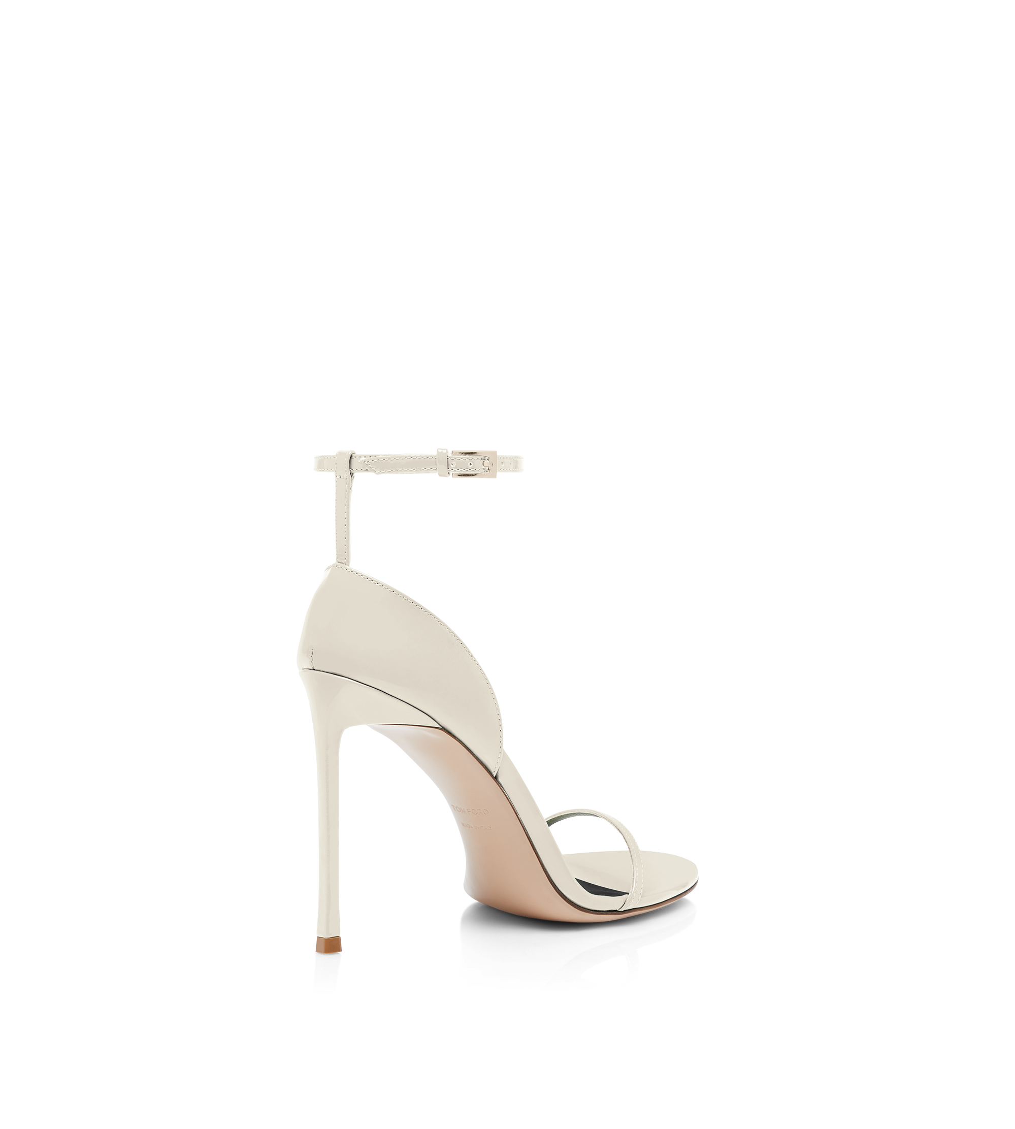 Tom Ford Patent Leather Vertigo Ankle Strap Sandal