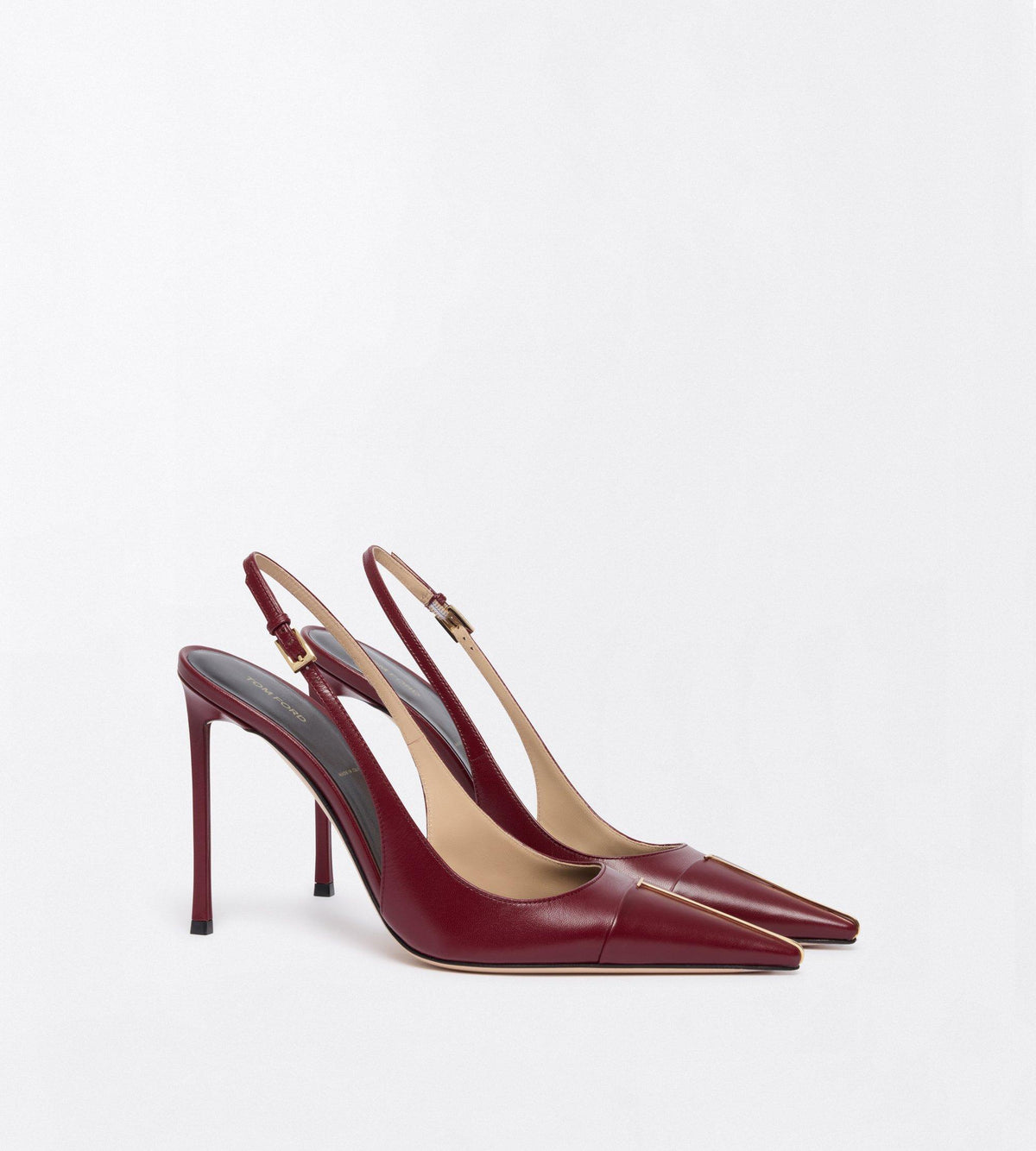 Tom Ford Shiny Leather Thea Slingback