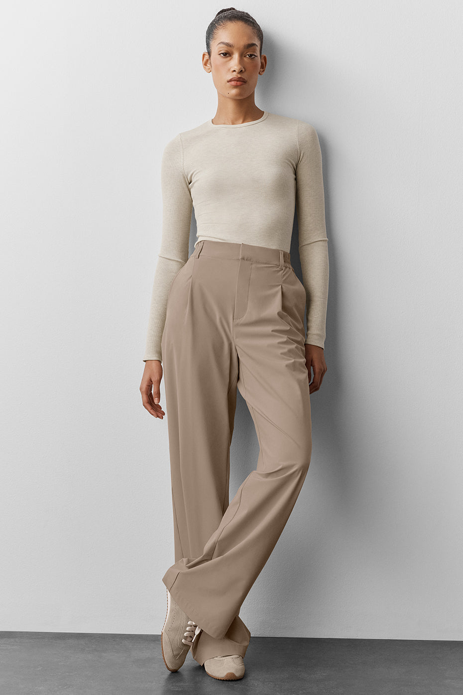 Alo Yoga Women'S Ribbed Modal Long Sleeve