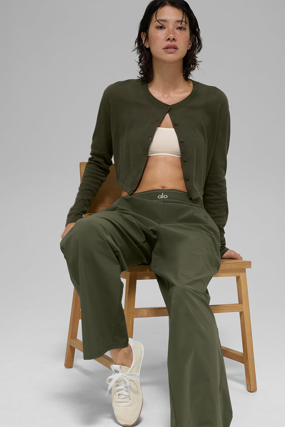 Alo Yoga Women'S Supernatural Sweater Cardigan