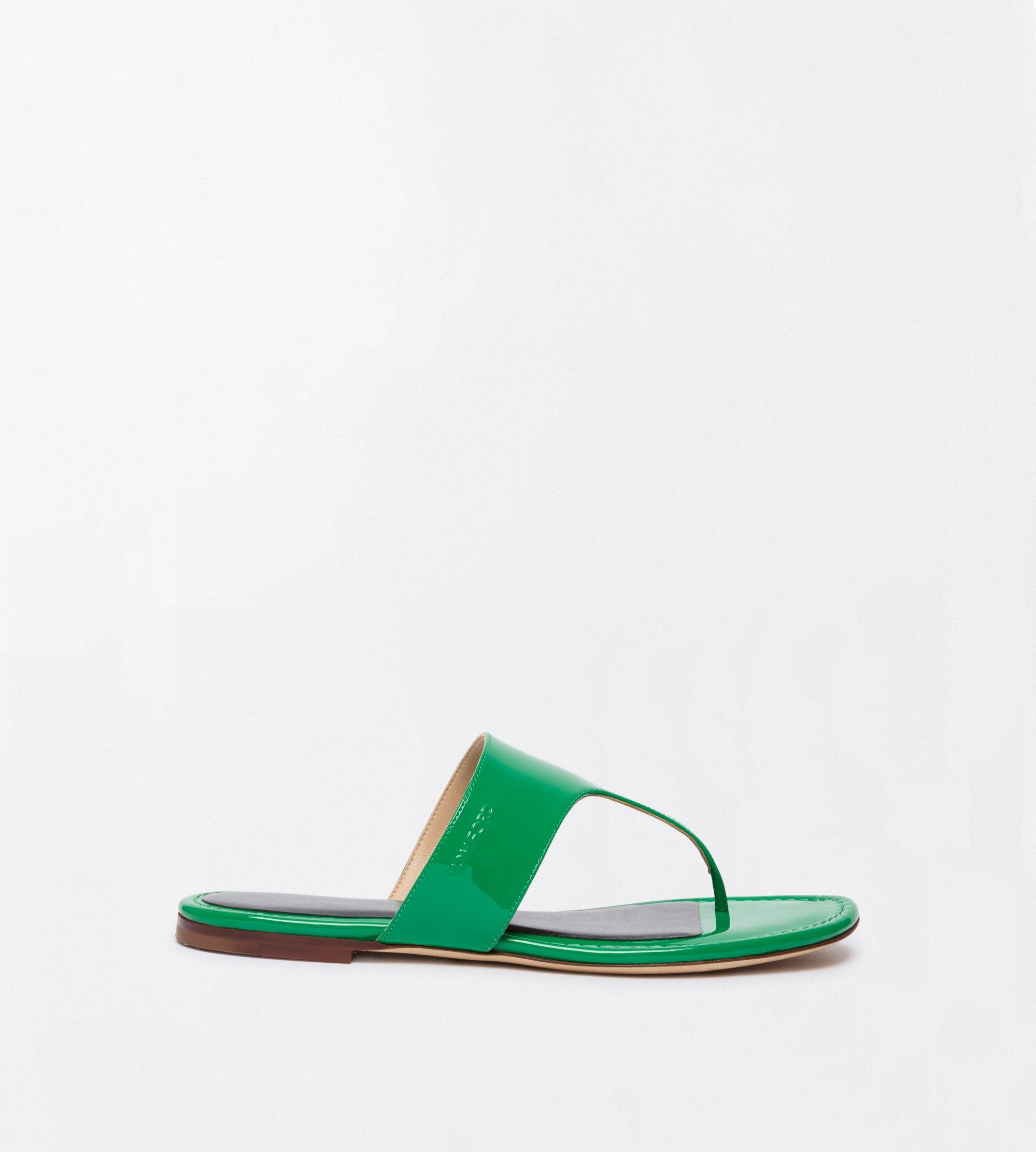 Tom Ford Patent Leather Lina Thong Sandal