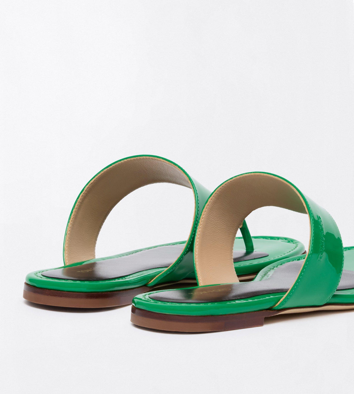 Tom Ford Patent Leather Lina Thong Sandal