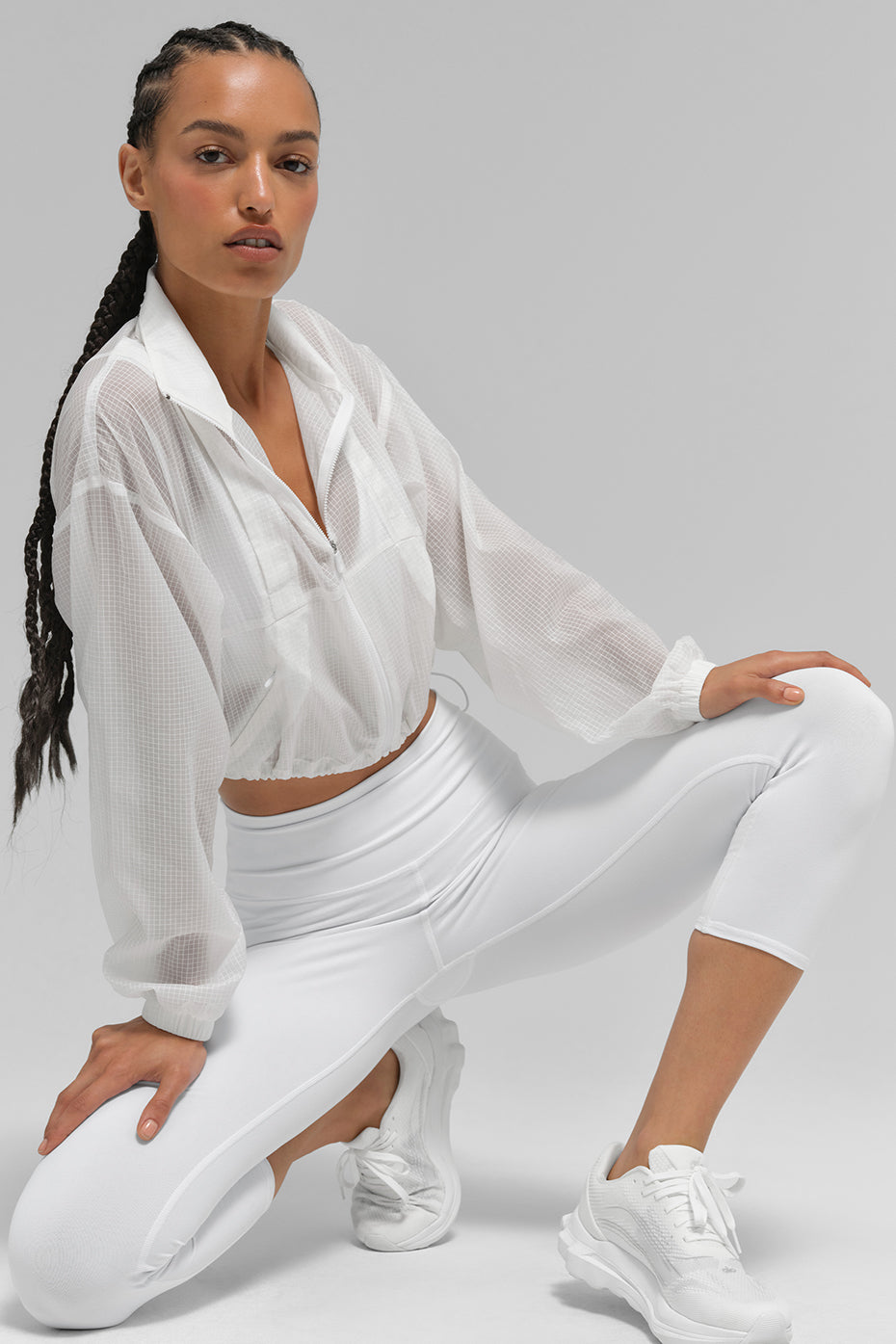 Alo Yoga Women'S Game Time Full Zip Jacket