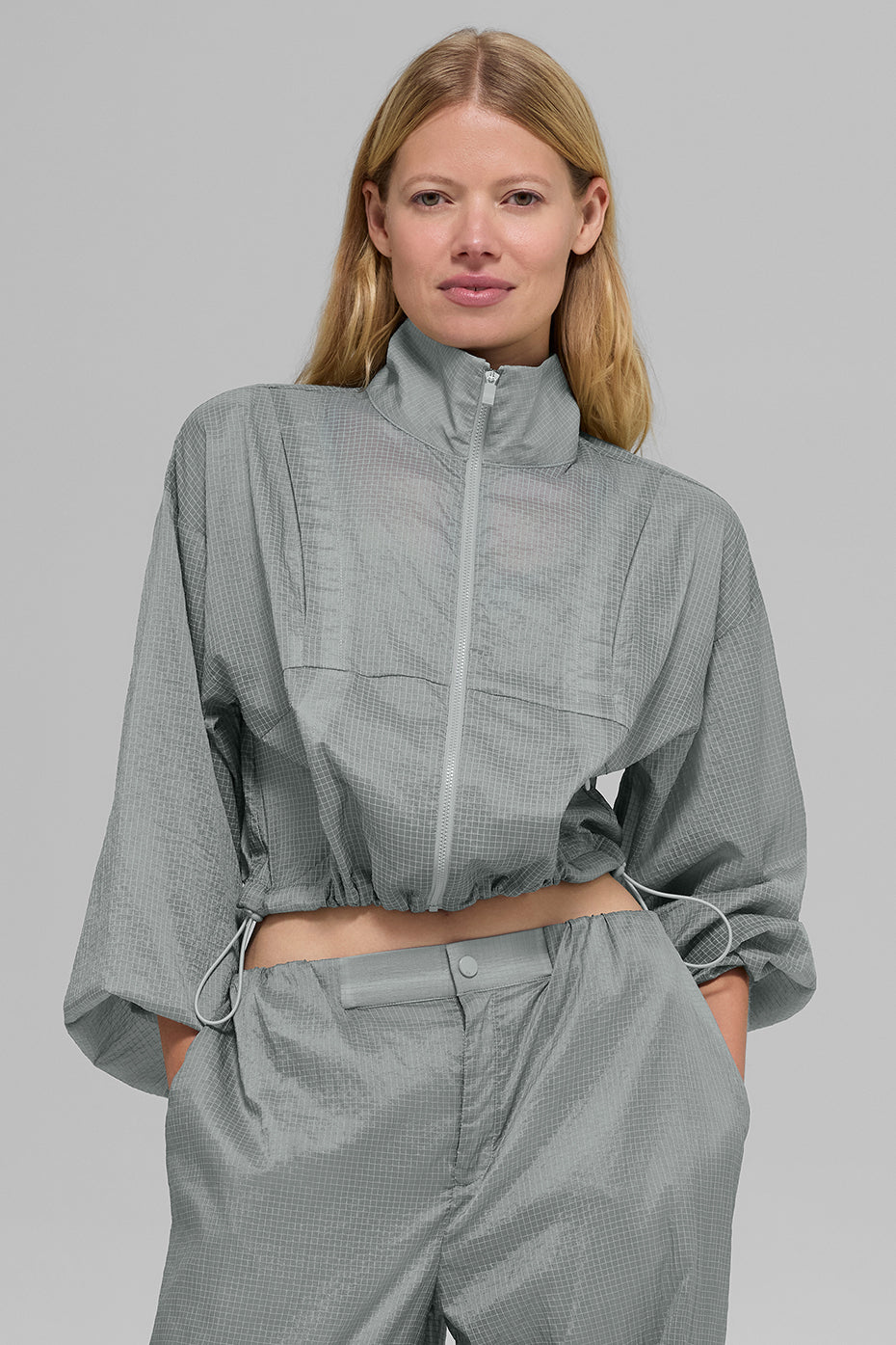 Alo Yoga Women'S Game Time Full Zip Jacket