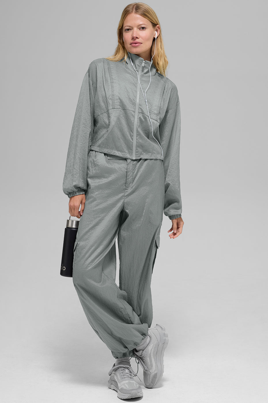 Alo Yoga Women'S Game Time Full Zip Jacket