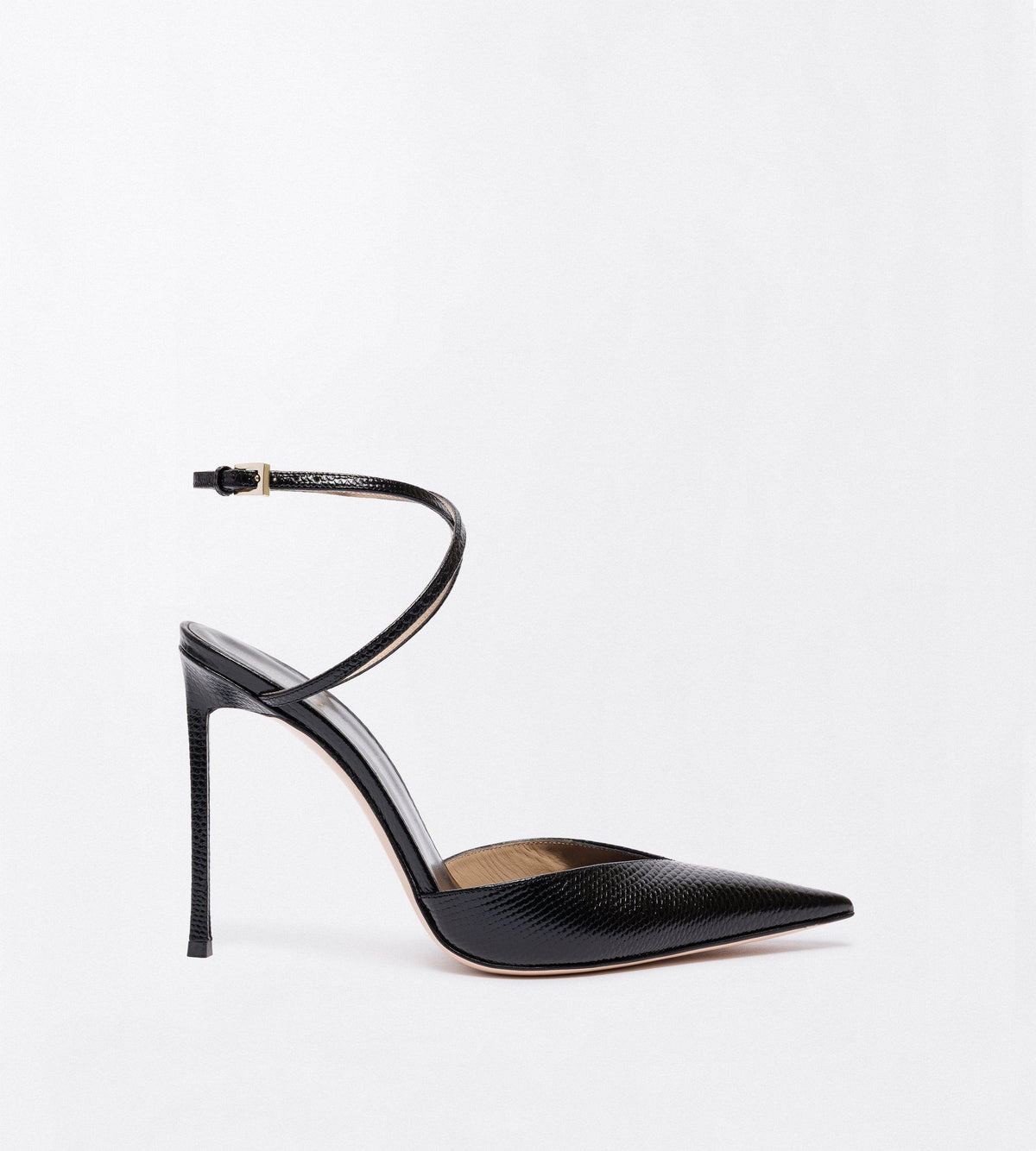 Tom Ford Karung-Effect Embossed Leather Selen Pump