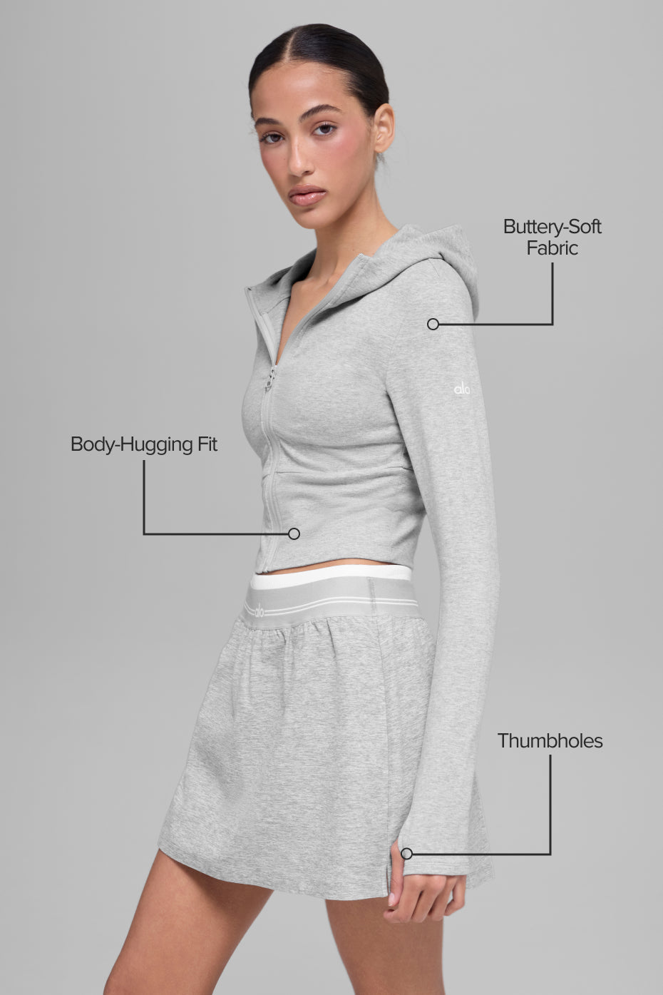 トップス alo yoga full zip hoodie xxs Alo Yoga Women'S Sway Full Zip Hoodie – Kicks Machine