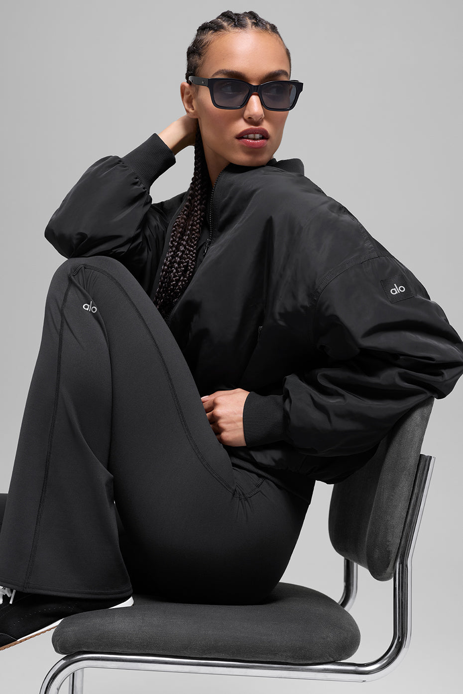 Alo Yoga Women'S Faux Fur Urbanite Bomber