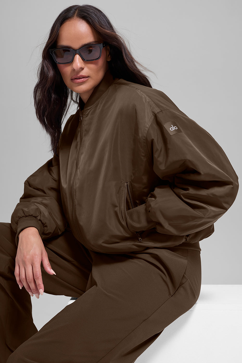 Alo Yoga Women'S Faux Fur Urbanite Bomber