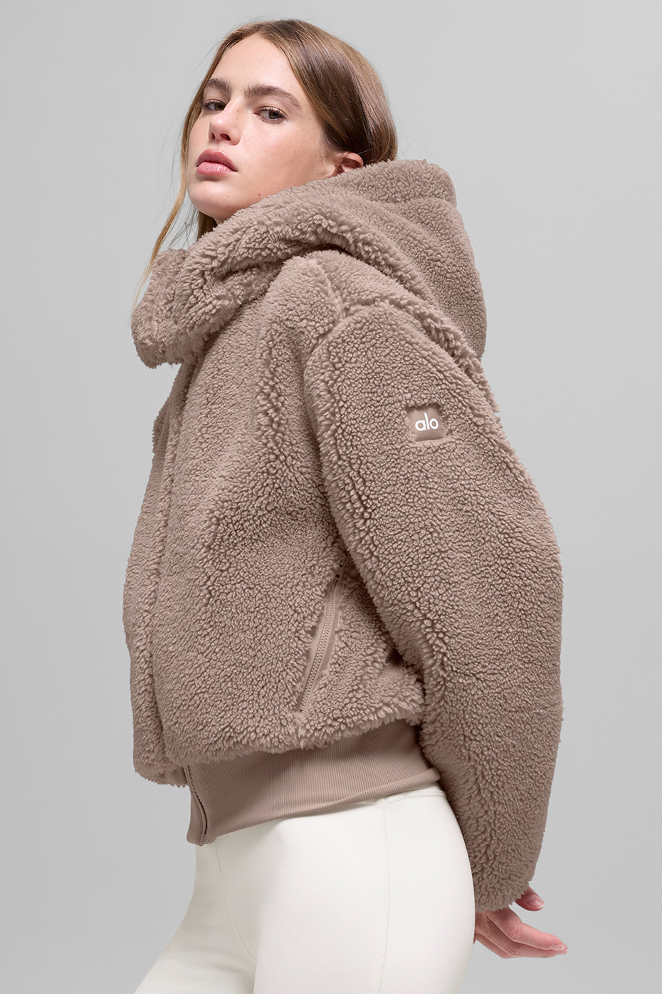 Alo Yoga Women'S Foxy Sherpa Jacket