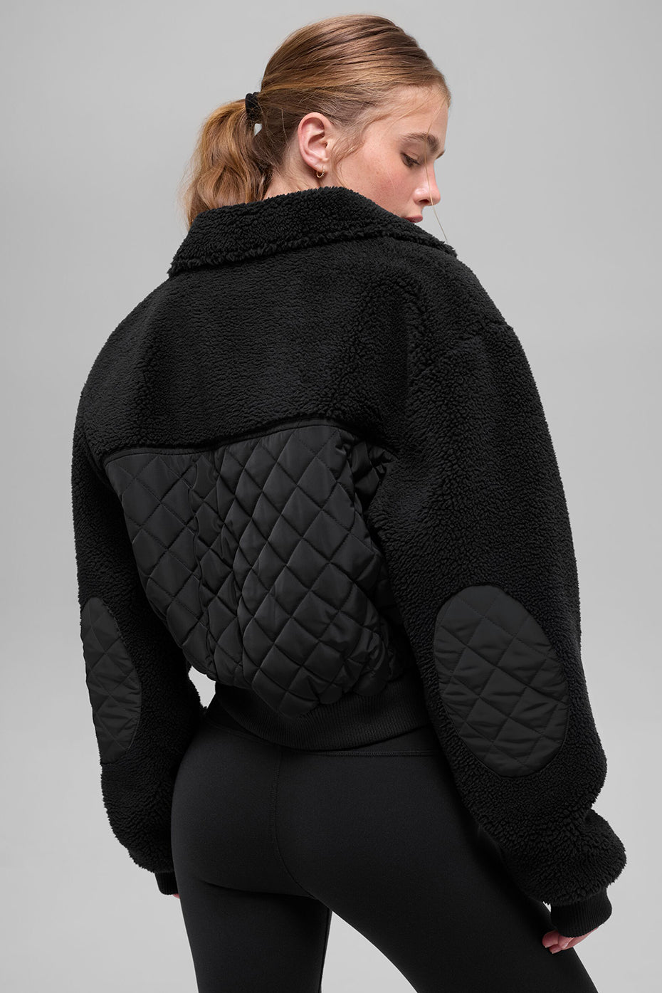 Alo Yoga Women'S Sherpa Edge Bomber