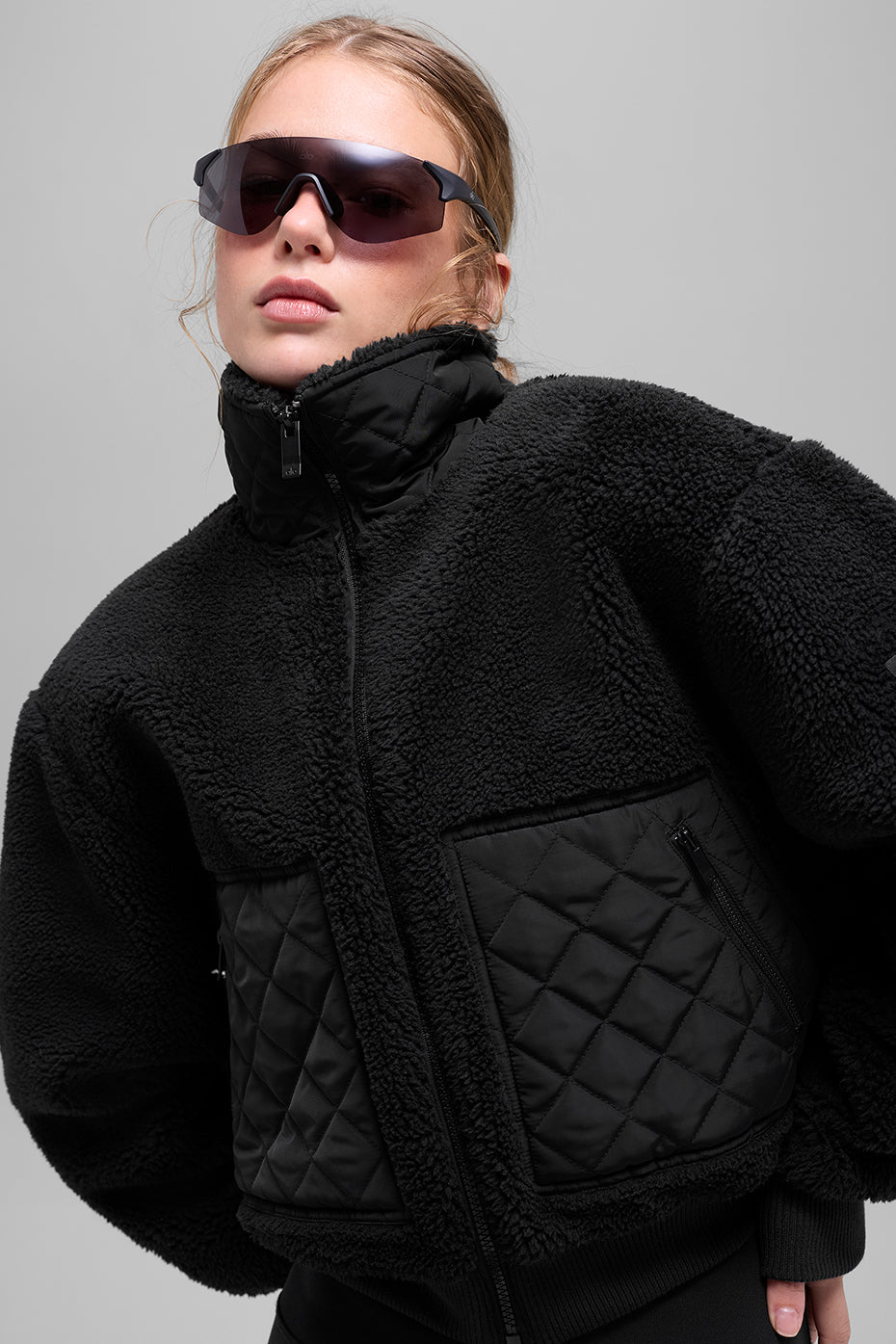 Alo Yoga Women'S Sherpa Edge Bomber