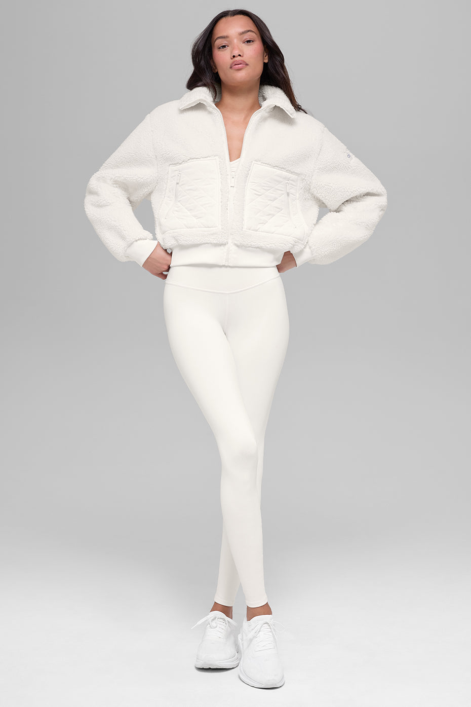 Alo Yoga Women'S Sherpa Edge Bomber