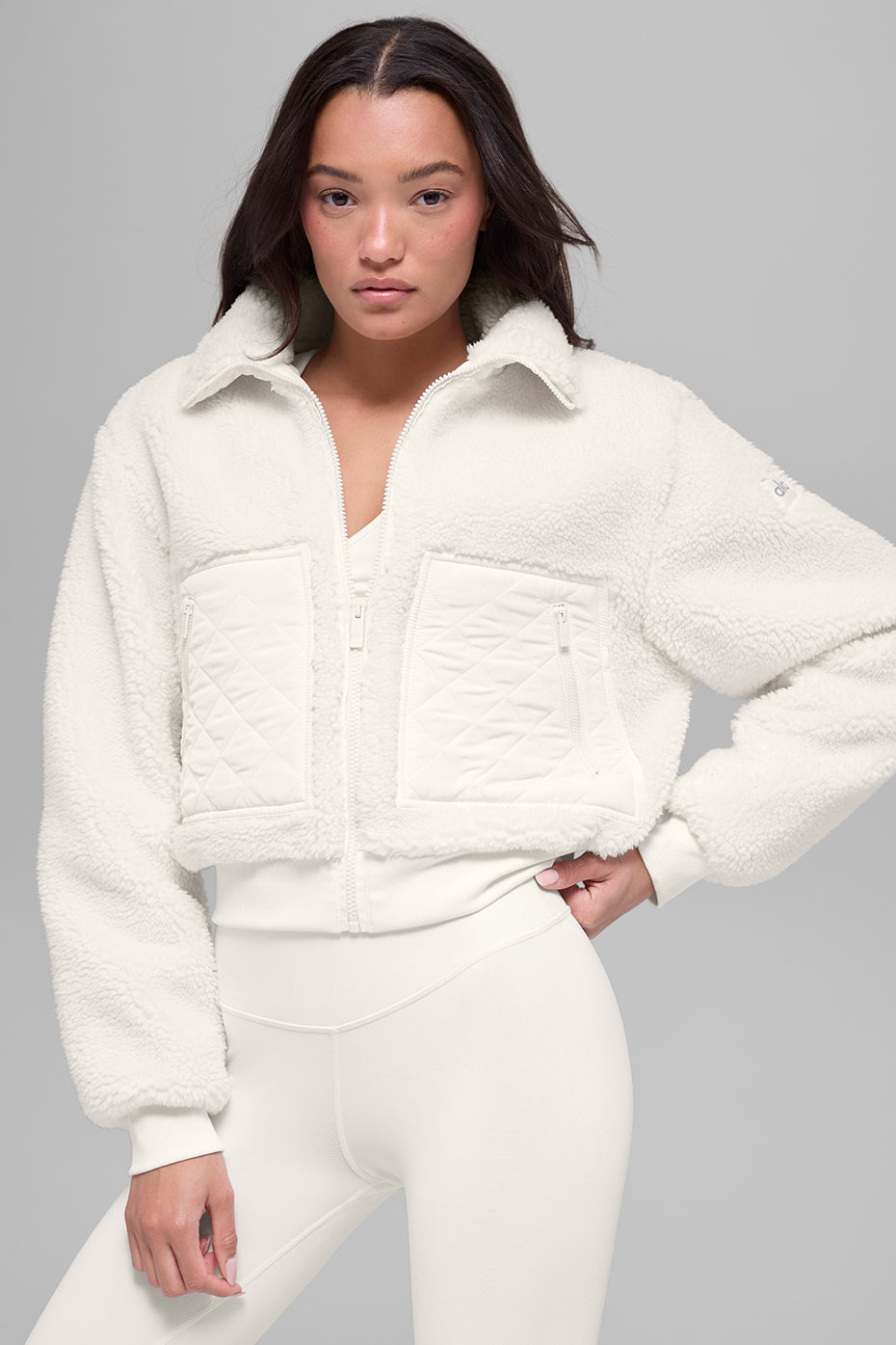 Alo Yoga Women'S Sherpa Edge Bomber