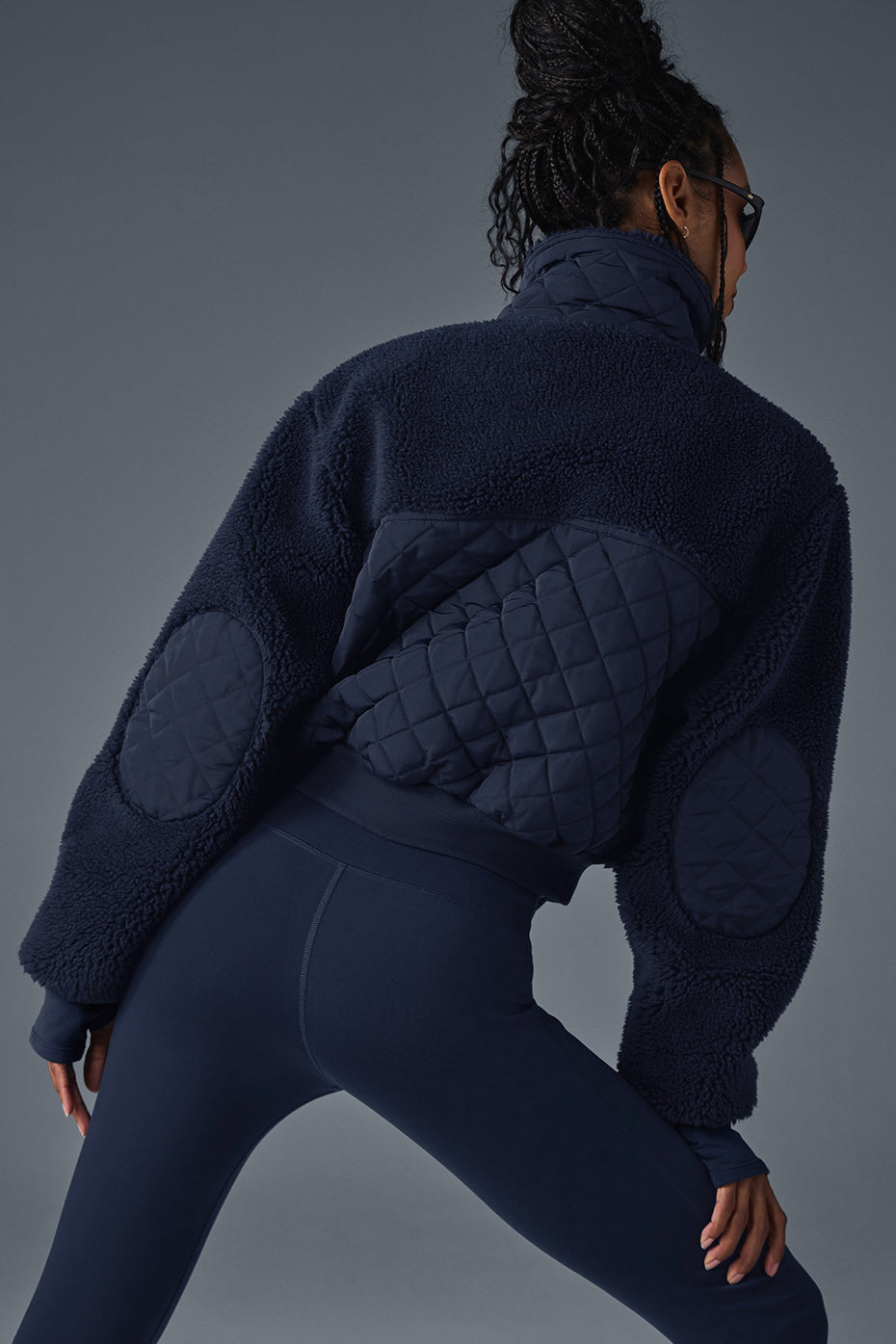 Alo Yoga Women'S Sherpa Edge Bomber