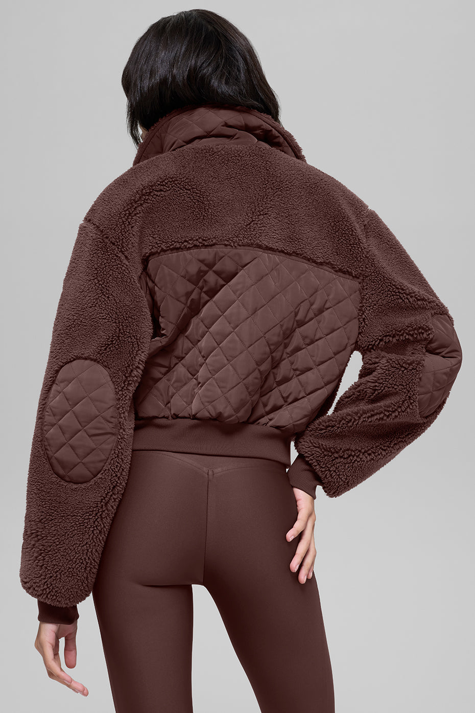 Alo Yoga Women'S Sherpa Edge Bomber