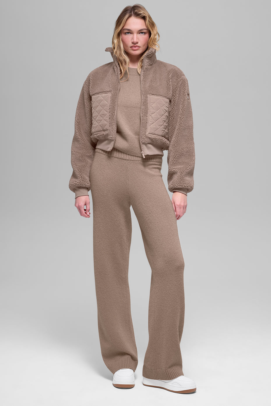 Alo Yoga Women'S Sherpa Edge Bomber