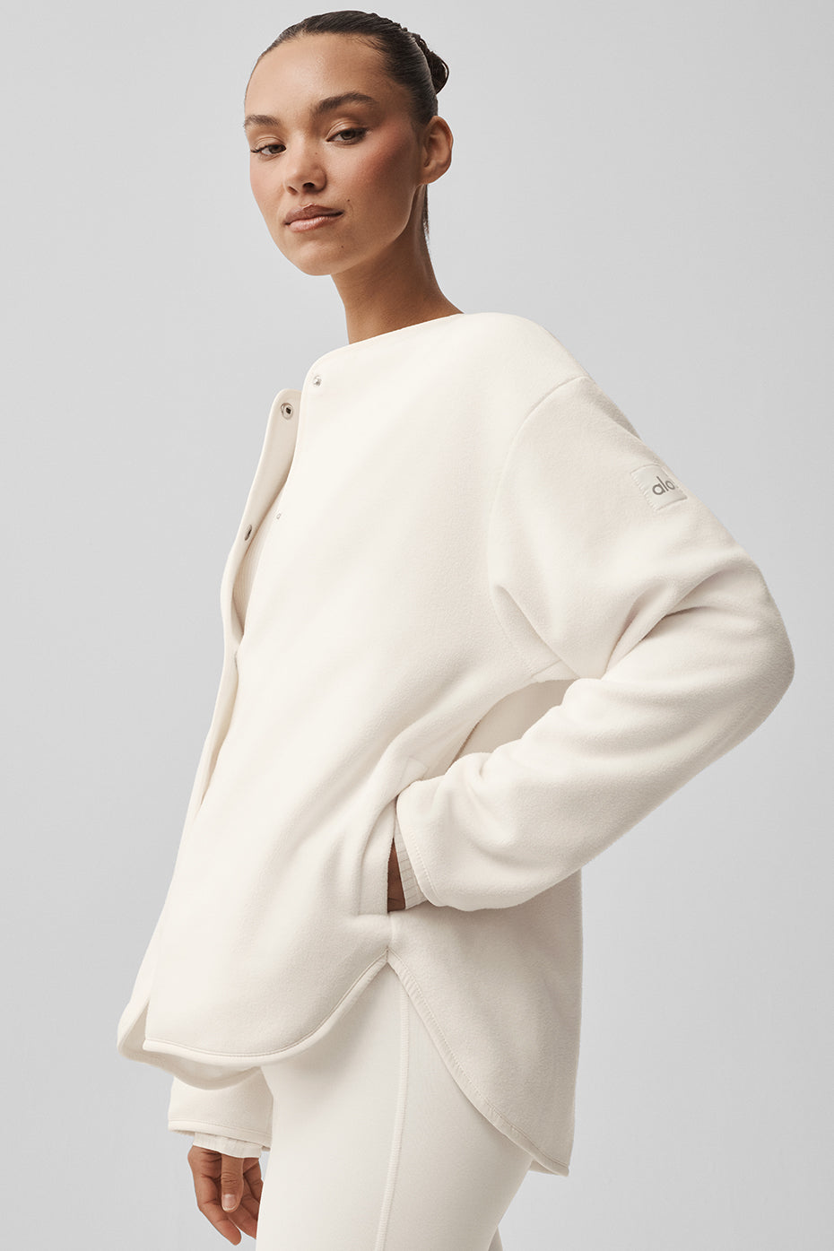 Alo Yoga Women'S Polar Fleece Take Note Jacket