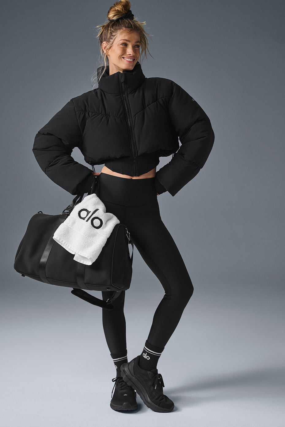Alo Yoga Women'S Main Act Corset Puffer