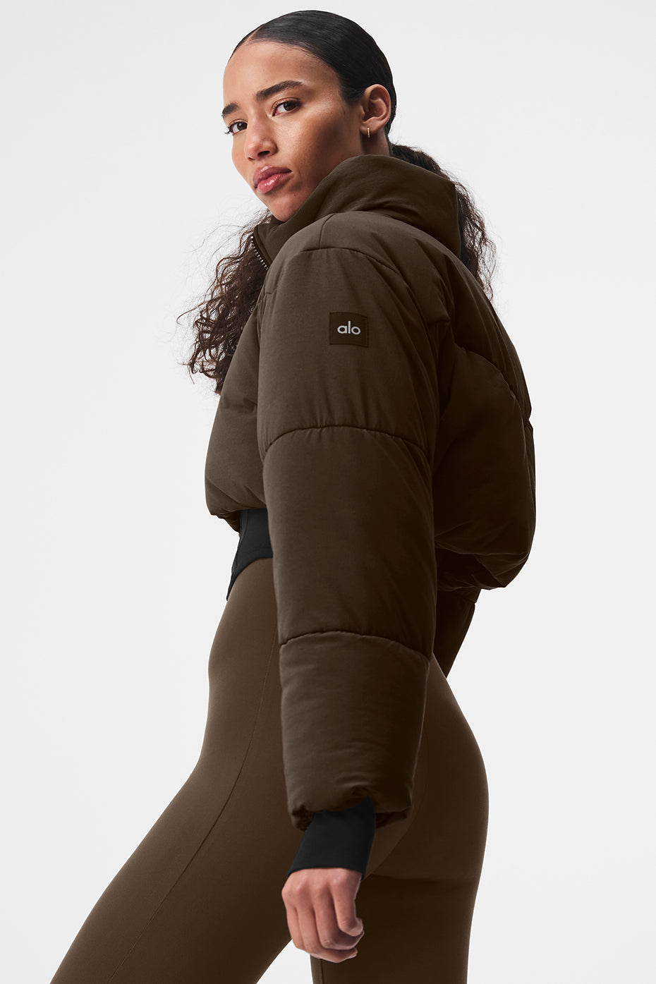 Alo Yoga Women'S Main Act Corset Puffer