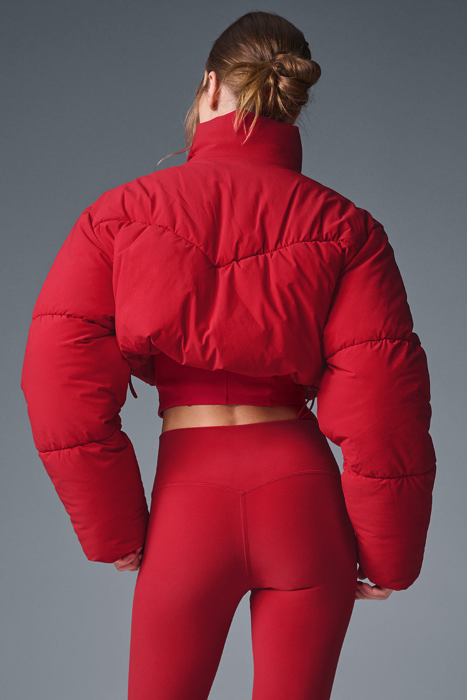 Alo Yoga Main Act Corset Puffer