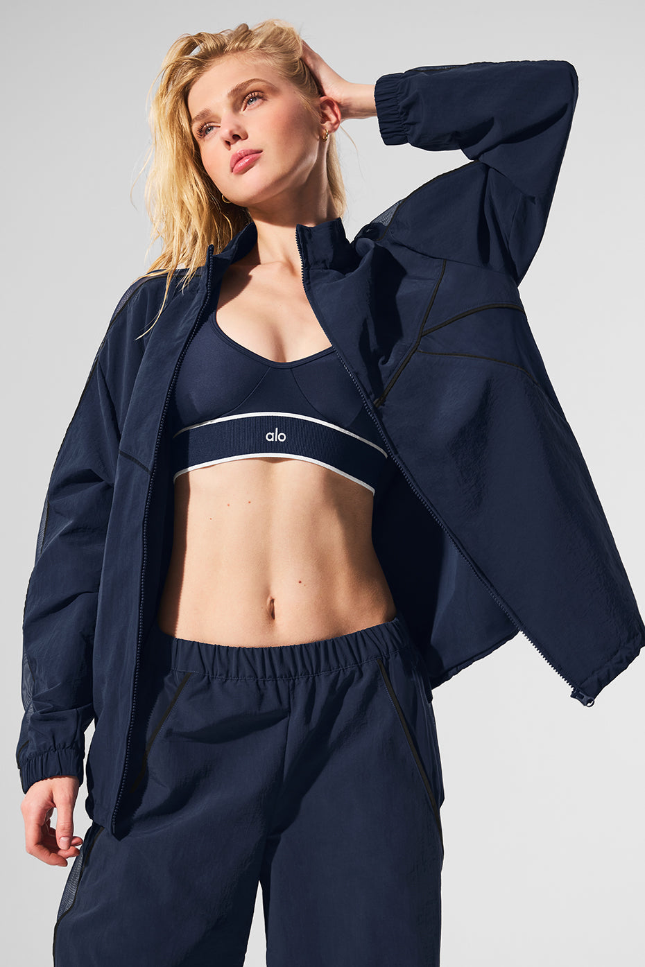 Alo Yoga Women'S Origin Full-Zip Track Jacket