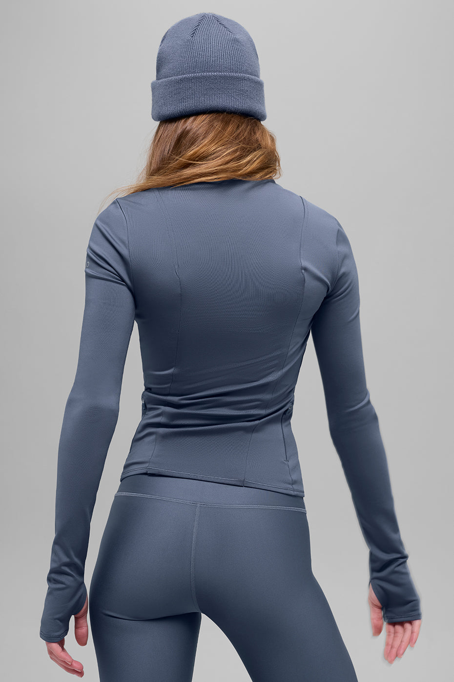 Alo Yoga Women'S Airlift Winter Warm Radiant Full-Zip Jacket