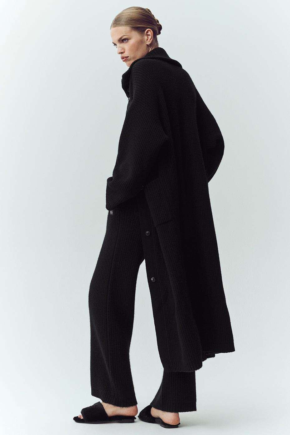 Alo Yoga Women'S Cashmere Northstar Long Cardigan