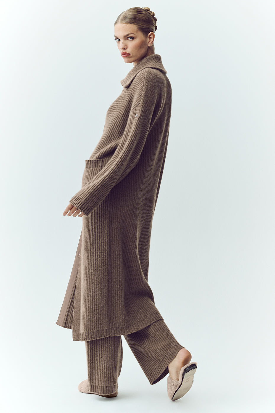 Alo Yoga Women'S Cashmere Northstar Long Cardigan