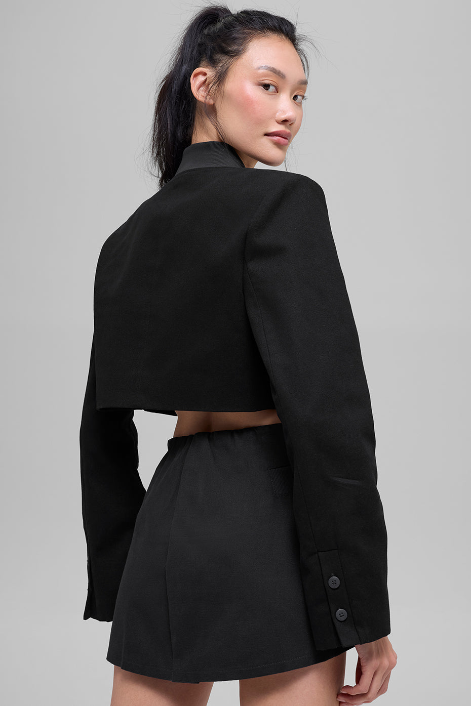 Alo Yoga Women'S Cropped Main Character Jacket