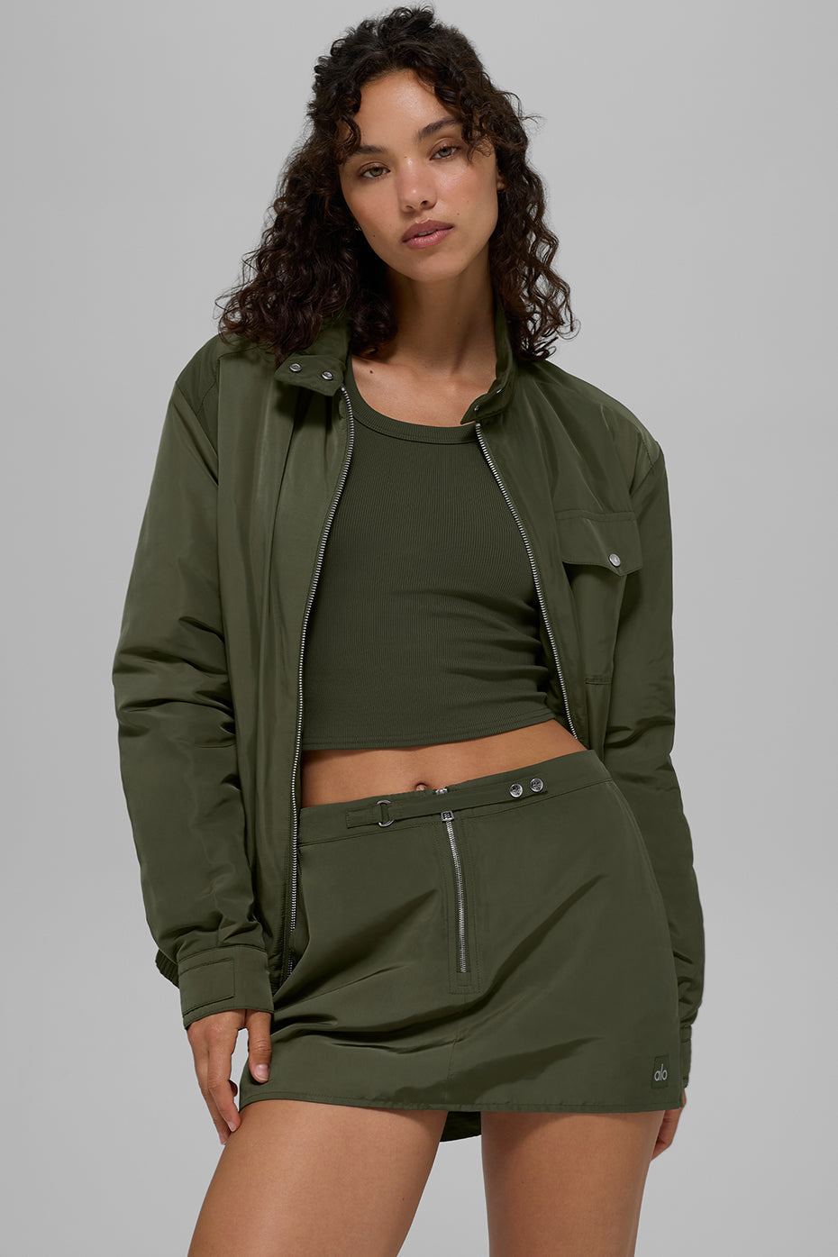 Alo Yoga Women'S Work It Bomber