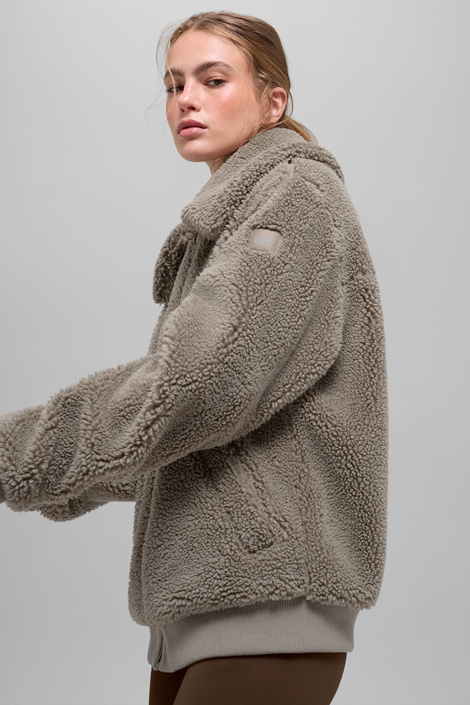 Alo Yoga Women'S Sherpa Downtown Jacket