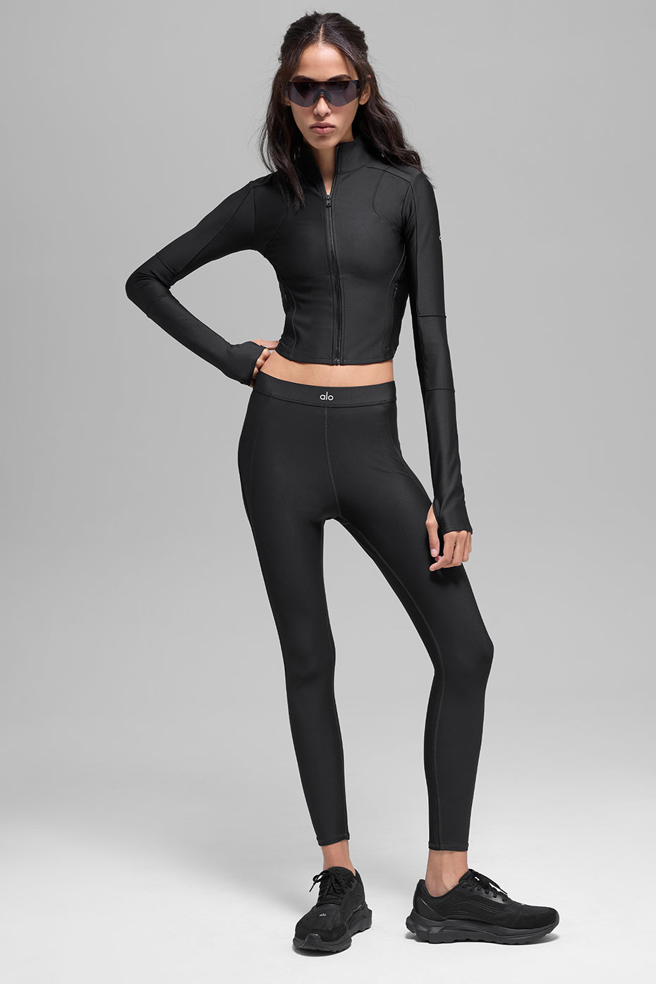 Alo Yoga Women'S Airlift Ignite Zip Up Jacket