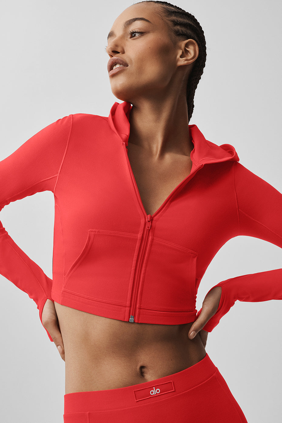 Alo Yoga Women'S Alosoft Sincere Fitted Jacket