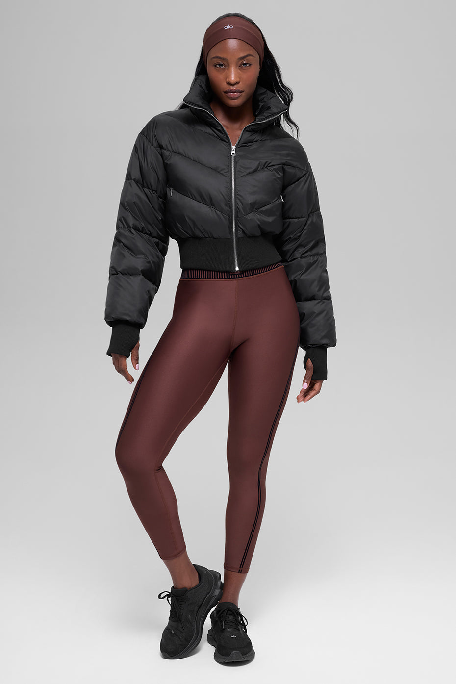 Alo Yoga Women'S Cropped Atmosphere Puffer
