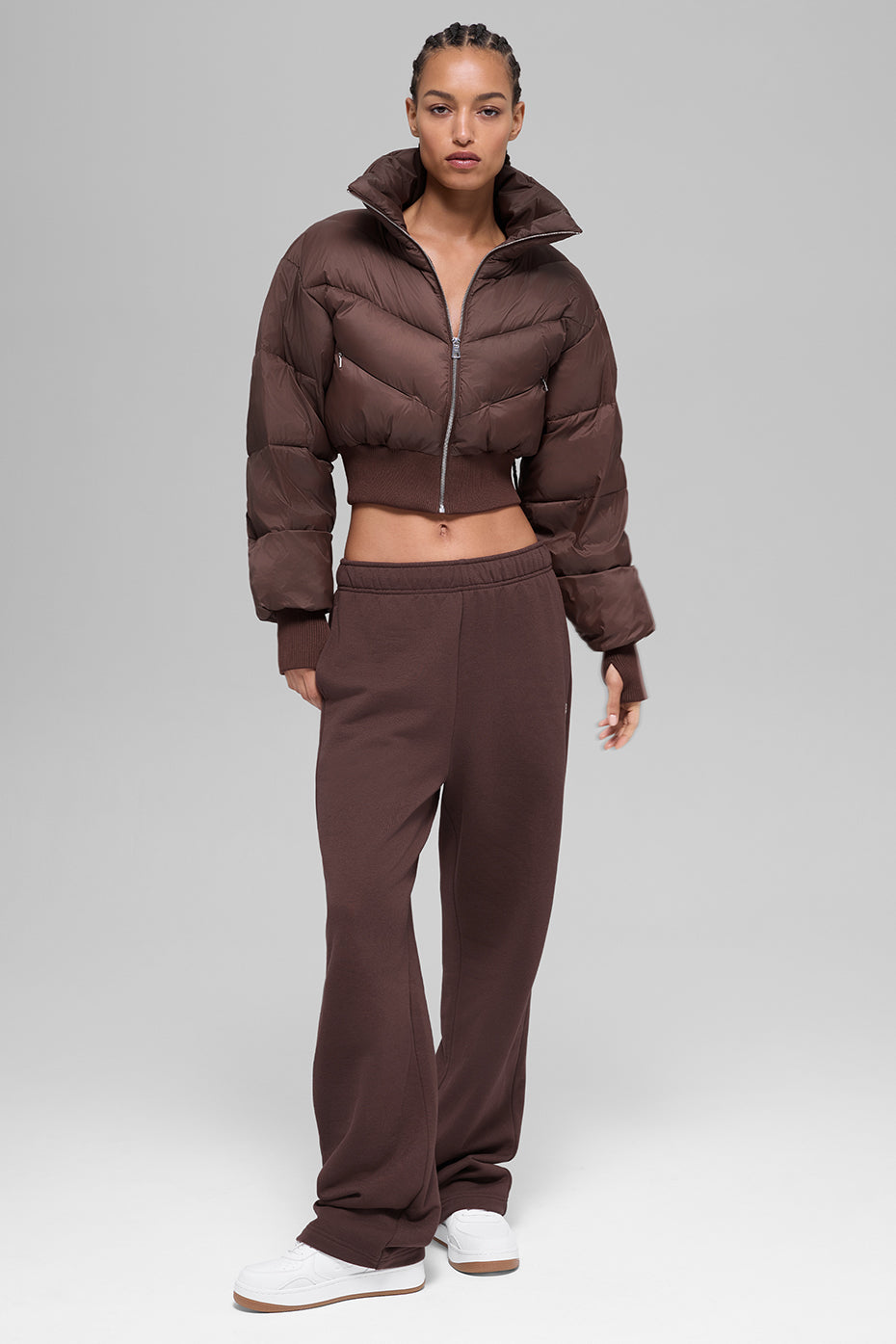 Alo Yoga Women'S Cropped Atmosphere Puffer