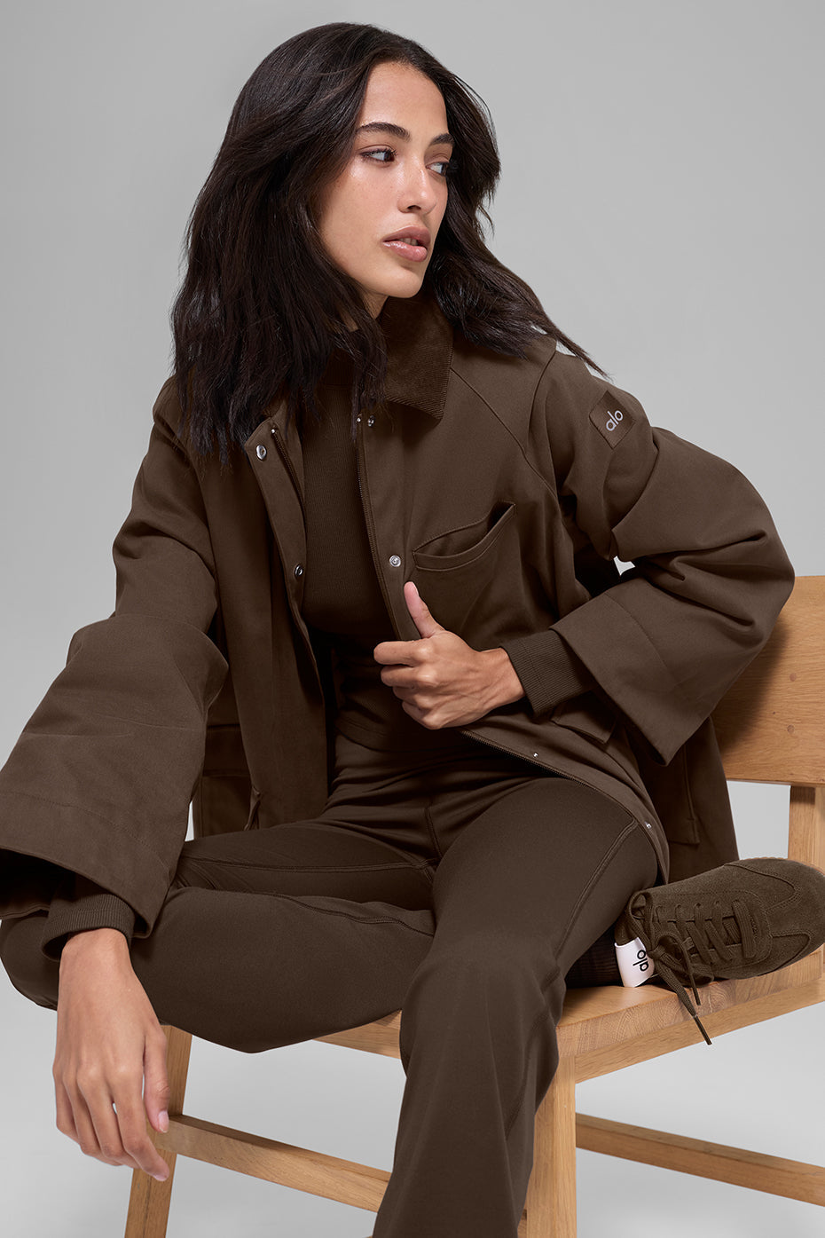 Alo Yoga Women'S Twill Barn Jacket