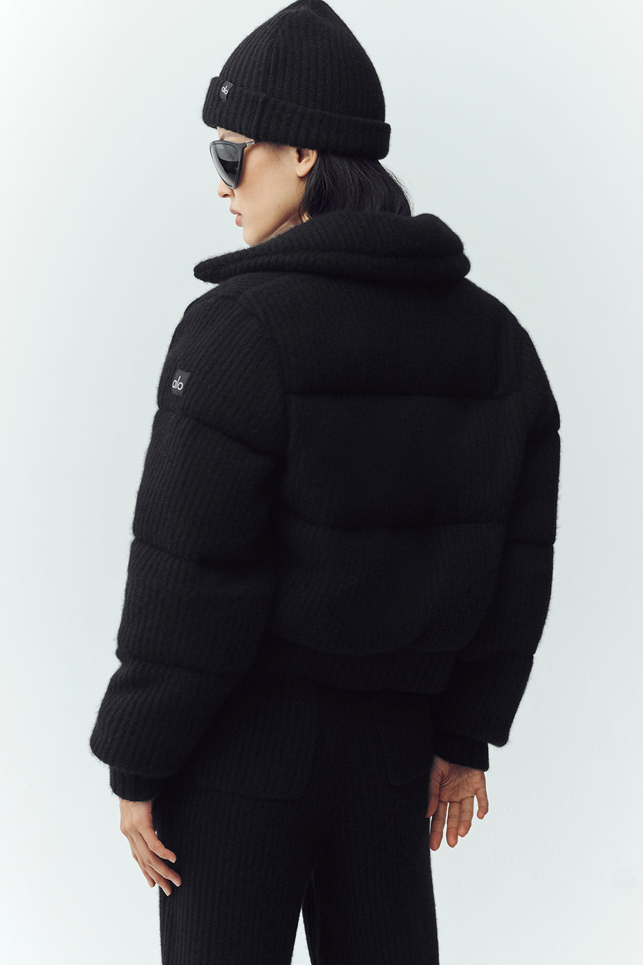 Alo Yoga Women'S Cashmere Northstar Sweater Puffer