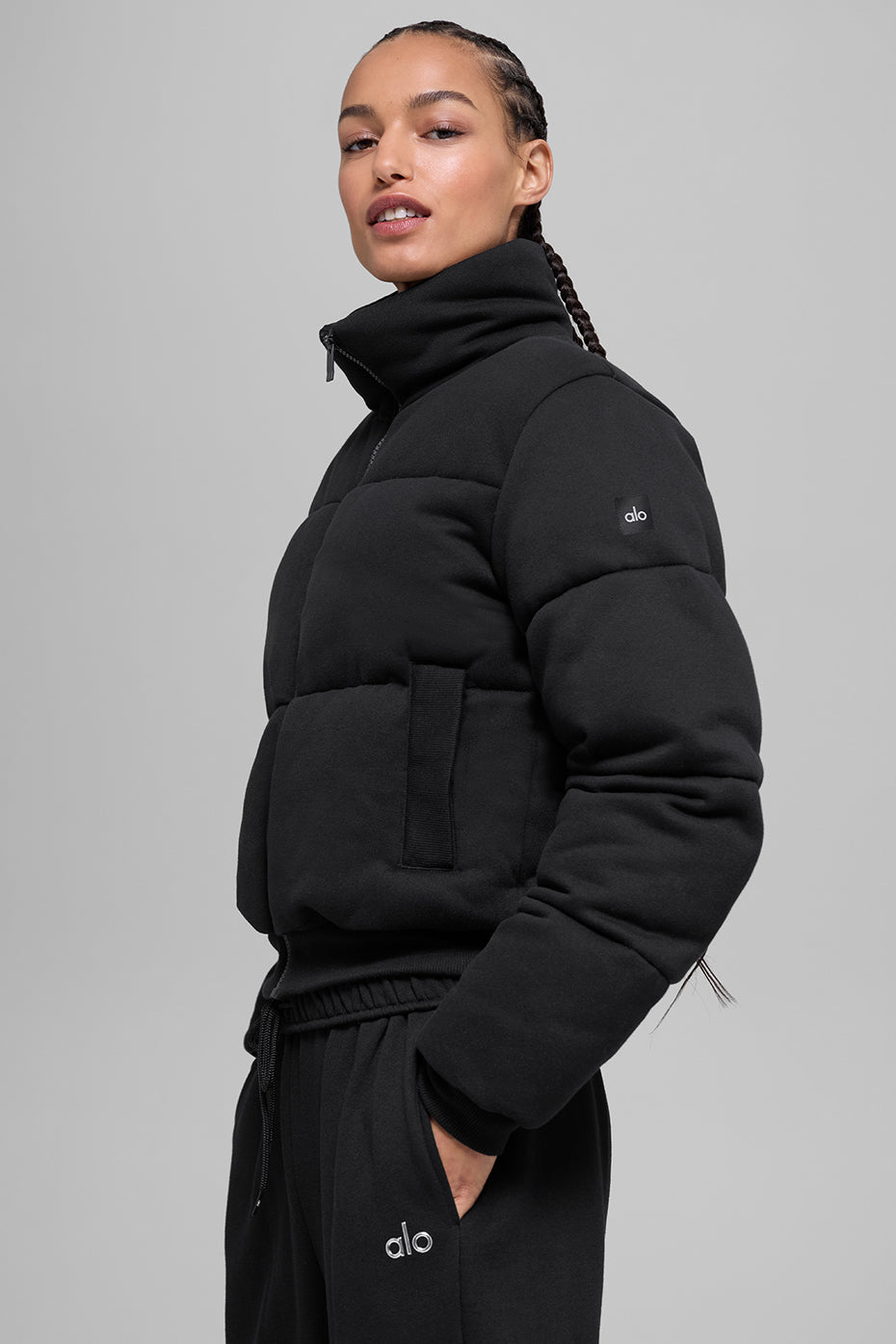 Alo Yoga Women'S Sweatshirt Puffer