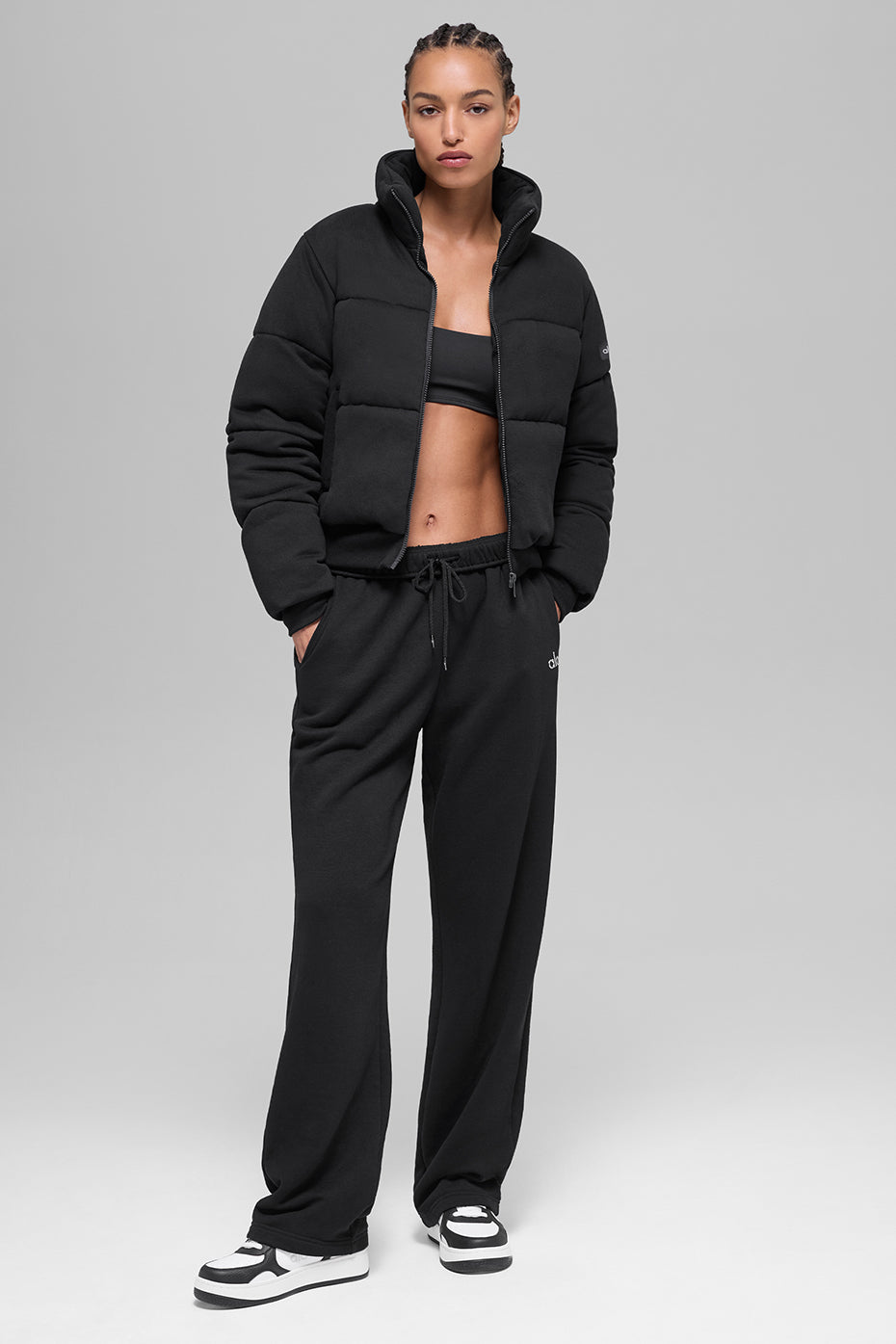 Alo Yoga Women'S Sweatshirt Puffer