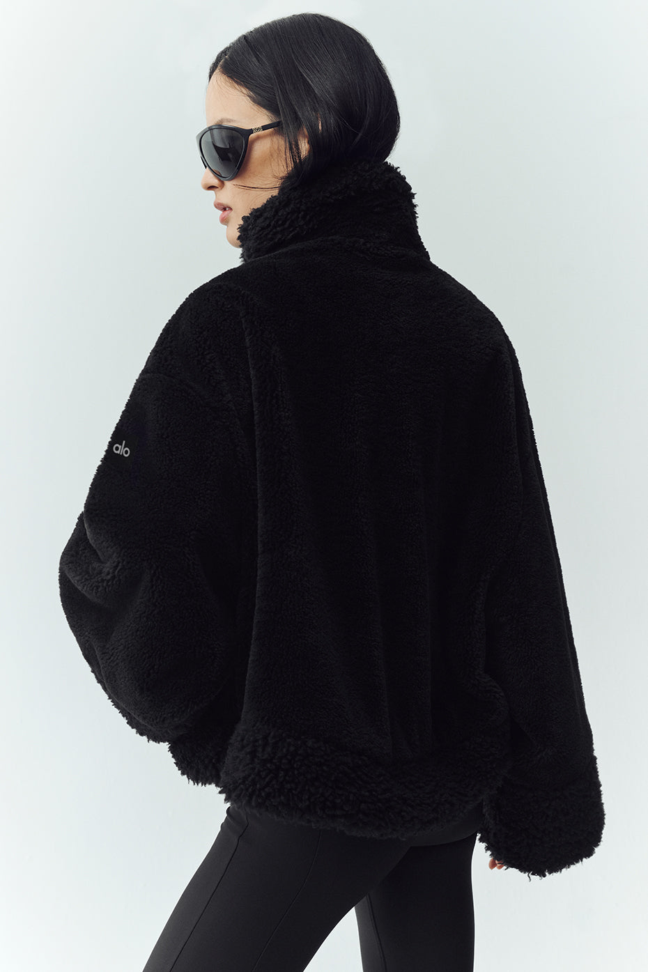 Alo Yoga Women'S Sherpa Fireside Bomber