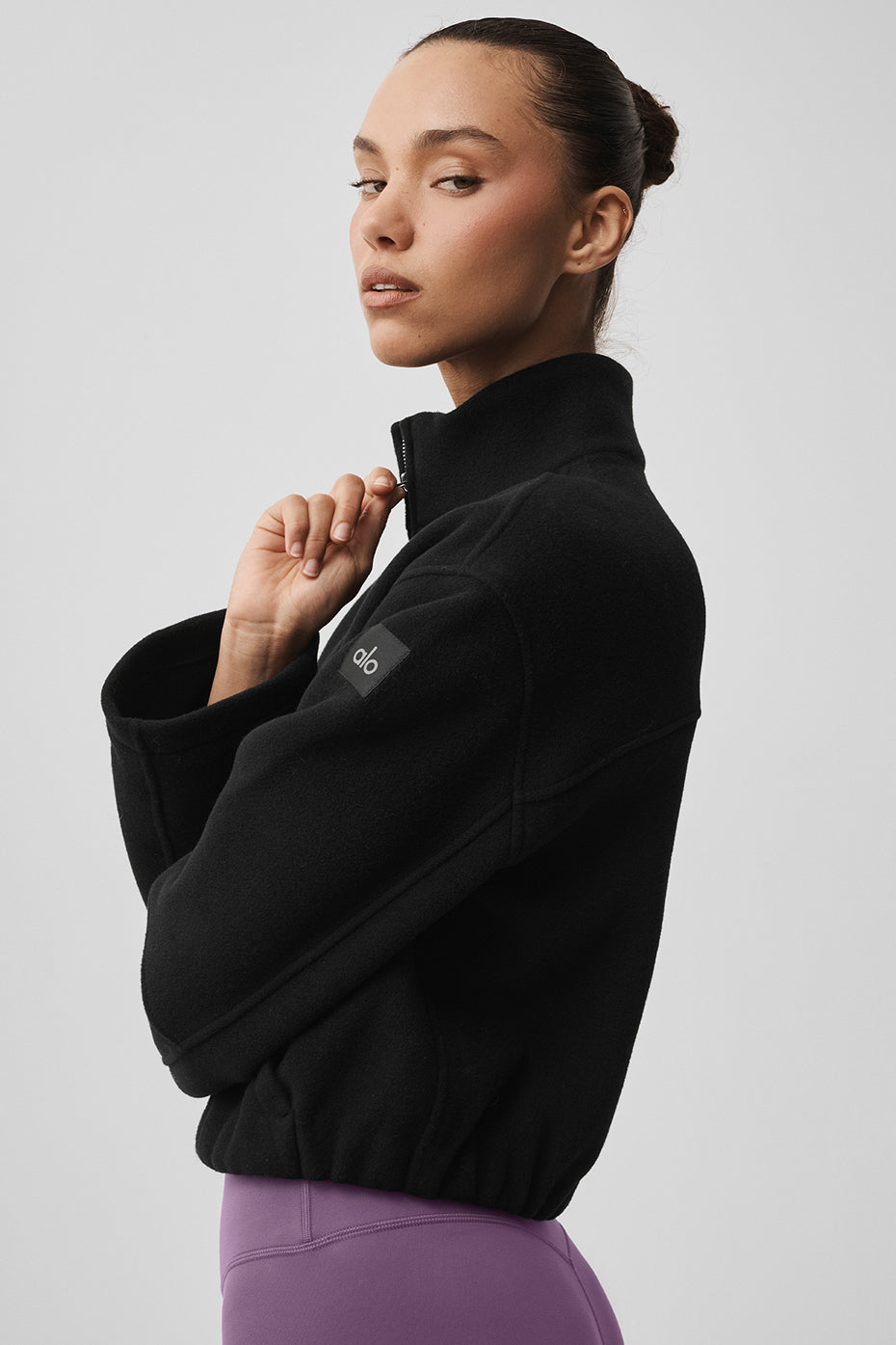 Alo Yoga Women'S Double Face Wool City Girl Jacket