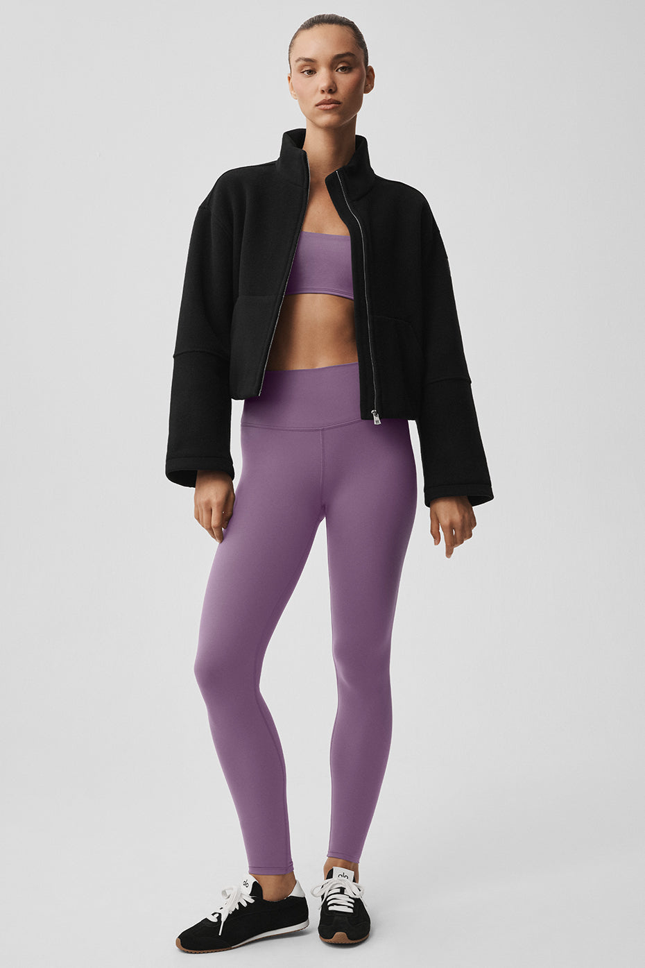 Alo Yoga Women'S Double Face Wool City Girl Jacket