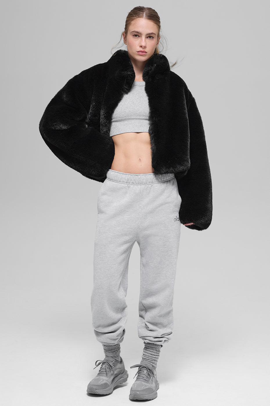 Alo Yoga Women'S Faux Fur Allure Jacket