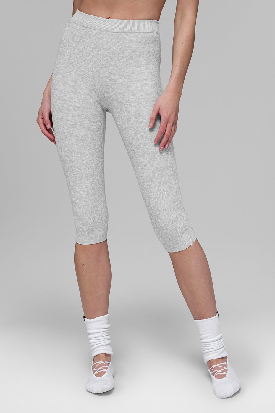 Alo Yoga Women'S Alosoft High-Waist Iconic 90'S Capri