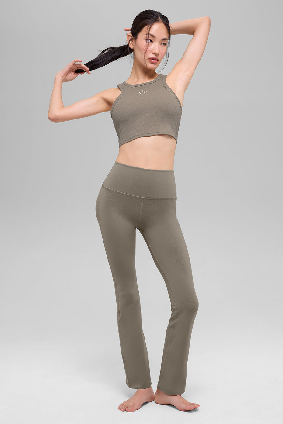 Alo Yoga Women'S Airbrush High-Waist 7/8 Bootcut Legging