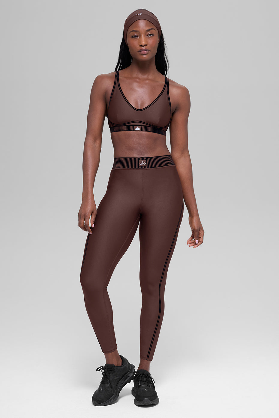 Alo Yoga Women'S Airlift High-Waist 7/8 Line Up Legging