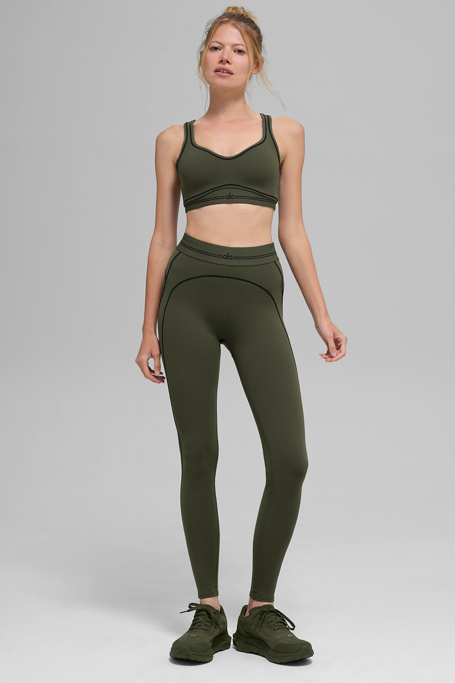 Alo Yoga Women'S Airbrush High-Waist Heart Throb Legging